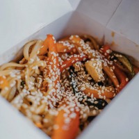 Удон с морепродуктами