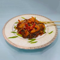 WOK с креветкой 