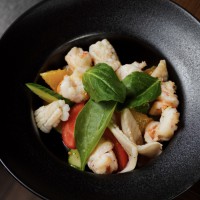 Салат с морепродуктами