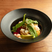 Салат с морепродуктами