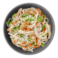 Вок Курица в сливочном соусе 