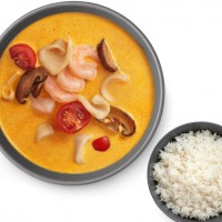 Суп Том Ям с морепродуктами