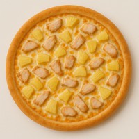 Пицца Курица и ананас (33 см)