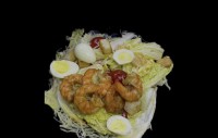 Салат Цезарь с креветкой
