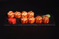 КАЛИФОРНИЯ ЗАПЕЧ. С КРЕВЕТКОЙ И КРАБОМ 270 ГР