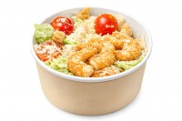 Салат Цезрь с креветкой