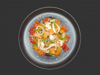 Рис с морепродуктами