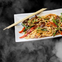 Удон с говядиной