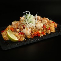 Рис с цыпленком