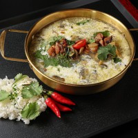 Суп Том кха с курицей