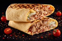 Шаурма в сырном лаваше