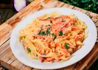Паста сливочная с лососем