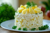 САЛАТ АНАНАС С КУРИЦЕЙ