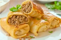 БЛИНЧИКИ свино-говяжье мясо