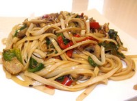 Udon с грибами