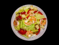 Салат Цезарь с креветкой